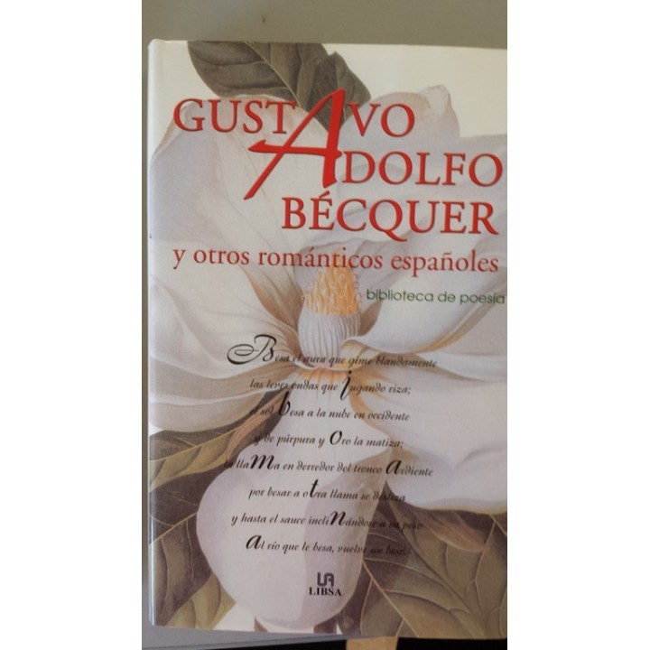 Gustavo Adolfo Bécquer y otros románticos españoles